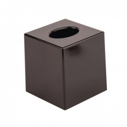 Boîte à mouchoirs carrée noire DA603 Bolero