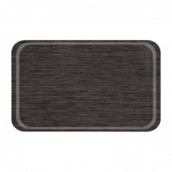 Plateau rond en mélamine Roltex GN1/1 antidérapant 530x325mm wengé DA717 Roltex