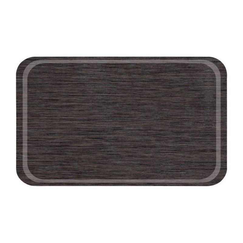 Plateau rond en mélamine Roltex GN1/1 antidérapant 530x325mm wengé DA717 Roltex Plateau rond en mélamine Roltex GN1/1 antidérapant 530x325mm wengé DA717 Roltex