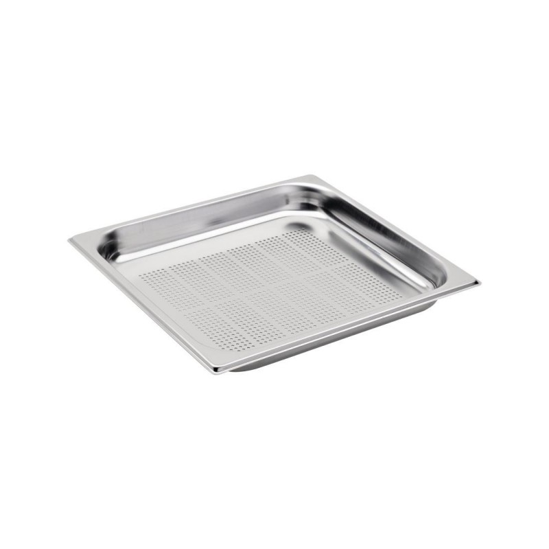 Bac inox perforé GN 2/3 Gastro M profondeur 150mm DA748 Gastro M Bac inox perforé GN 2/3 Gastro M profondeur 150mm DA748 Gastro M