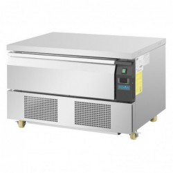 Soubassement double réfrigération 1 tiroir Polar Série U 2x GN 1/1 DA994 Polar