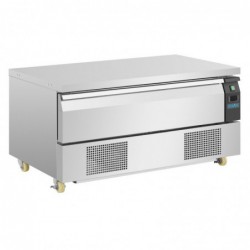 Soubassement double réfrigération 1 tiroir Polar Série U 3x GN 1/1 DA995 Polar