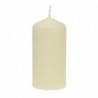 Bougies hautes cylindriques ivoire Bolsius 120mm (lot de 12) DB087 Bolsius