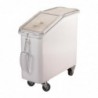 Bac à ingrédients mobile Cambro blanc 81L DB125 Cambro