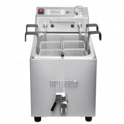 Cuiseur à pâtes 8L avec robinet et minuterie Buffalo DB191 Buffalo