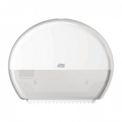 Distributeur de papier toilette Mini Jumbo Tork blanc DB463 Tork