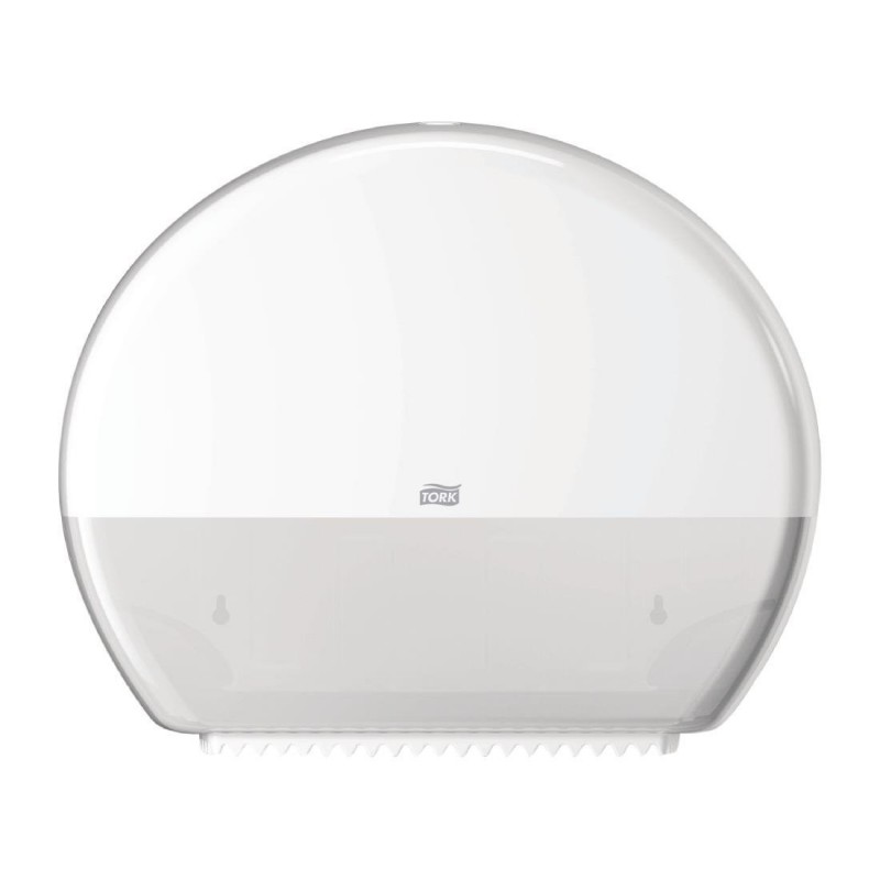 Distributeur de papier toilette Jumbo Tork blanc DB464 Tork Distributeur de papier toilette Jumbo Tork blanc DB464 Tork