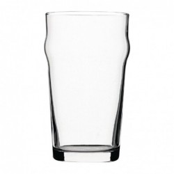 Verres à bière nucléés Utopia Nonic 570 ml CE (lot de 48) DB555 Utopia
