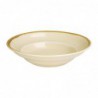 Assiettes à pâtes Olympia Kiln couleur sable 250mm (lot de 4) DC304 Olympia
