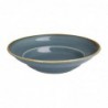 Assiettes à pâtes Olympia Kiln couleur océan 250mm (lot de 4) DC305 Olympia