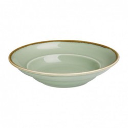 Assiettes à pâtes Olympia Kiln couleur mousse 250mm (lot de 4) DC307 Olympia