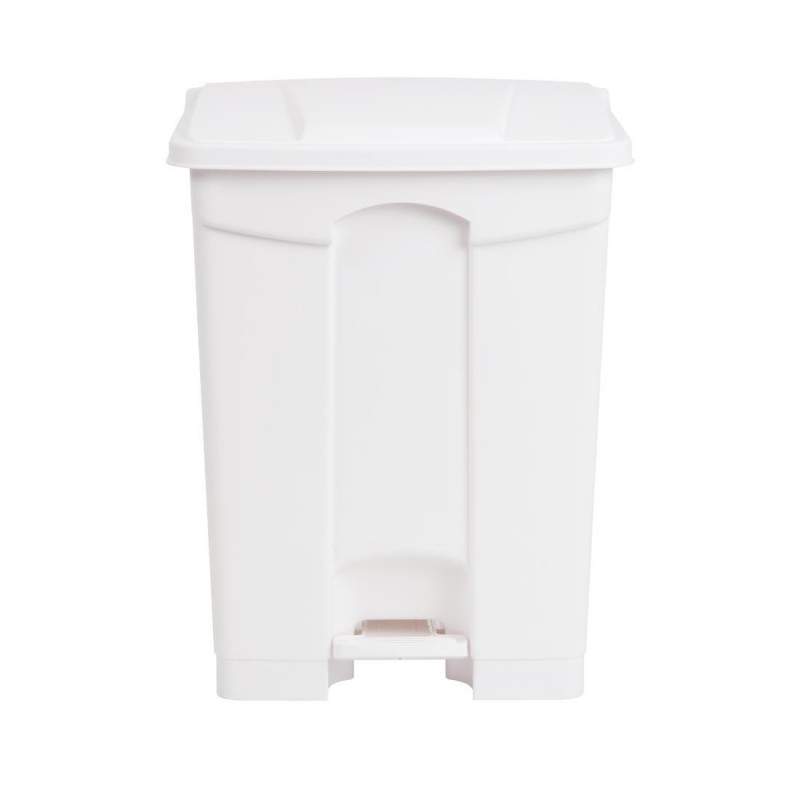 Poubelle de cuisine à pédale Jantex blanche 65L DC711 Jantex Poubelle de cuisine à pédale Jantex blanche 65L DC711 Jantex