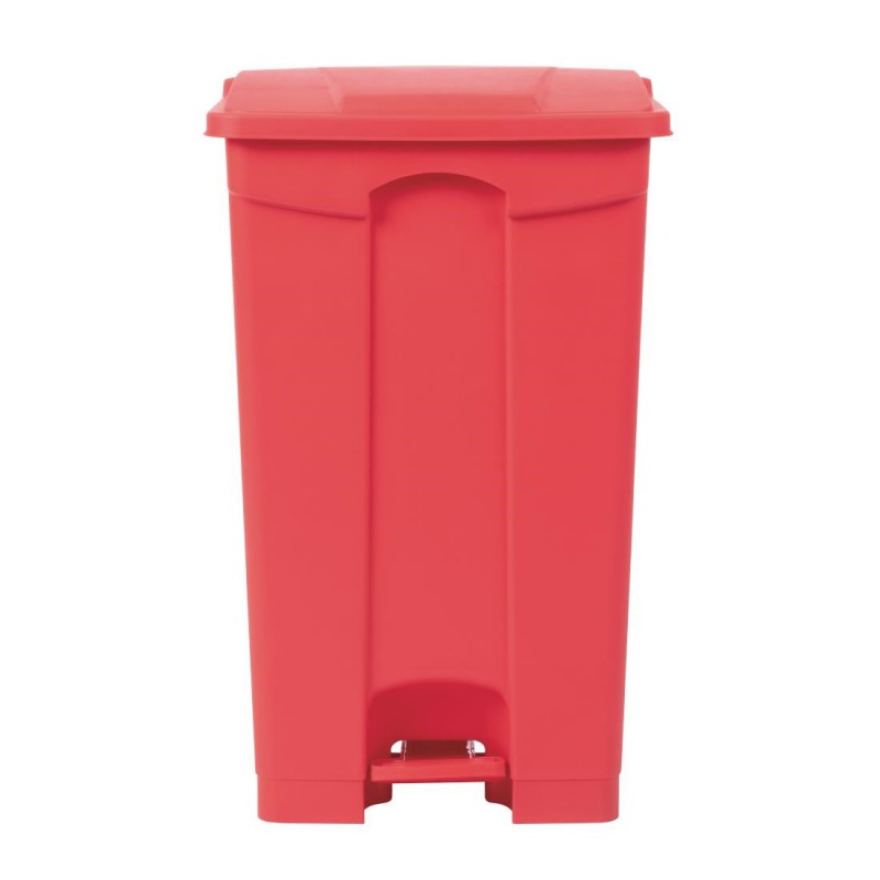 Poubelle de cuisine à pédale Jantex rouge 87L DC712 Jantex Poubelle de cuisine à pédale Jantex rouge 87L DC712 Jantex