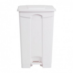 Poubelle de cuisine à pédale Jantex blanche 87L DC713 Jantex