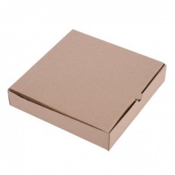 Cartons à pizza kraft Fiesta Compostable 23cm (Lot de 100) DC723 Fiesta