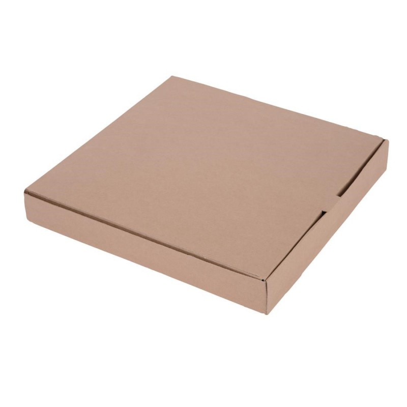 Cartons à pizza kraft Fiesta Compostable 35cm (Lot de 50) DC725 Fiesta Cartons à pizza kraft Fiesta Compostable 35cm (Lot de 50) DC725 Fiesta