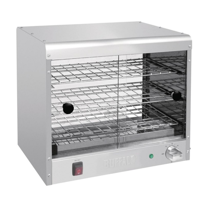 Vitrine chauffante économique Buffalo - Capacité 30 tartes DC858 Buffalo Vitrine chauffante économique Buffalo - Capacité 30 tartes DC858 Buffalo