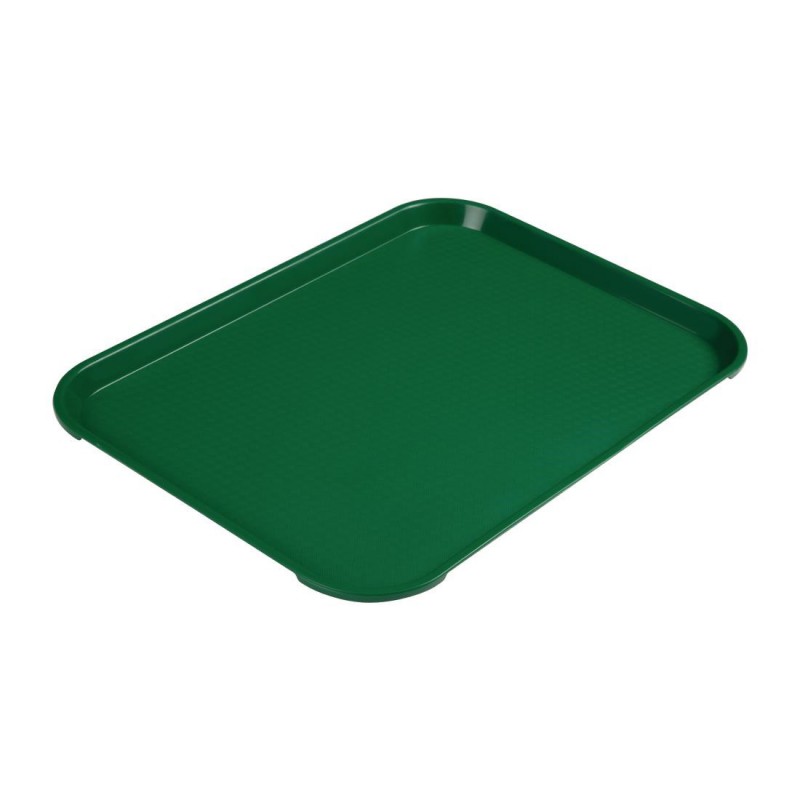 Plateau en polypropylène Fast Food Cambro vert 410 mm DE313 Cambro Plateau en polypropylène Fast Food Cambro vert 410 mm DE313 Cambro