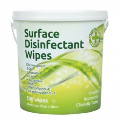 Boîte de lingettes désinfectantes de surface Ecotech (lot de 500) DE325 EcoTech