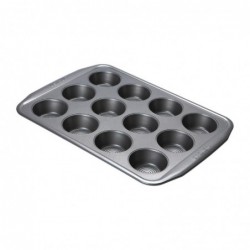 Plaque 12 moules à muffins en acier carbone Circulon  DE505 Circulon