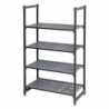 Unité de 4 étagères à claire-voie Cambro 540 x 1070 x 1830mm DE904 Cambro