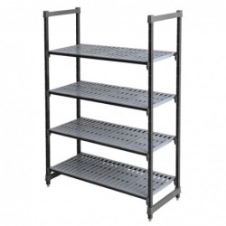 Unité de 4 étagères à claire-voie Cambro 540 x 1370 x 1830mm DE906 Cambro