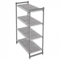 Unité de 4 étagères à claire-voie Cambro 540 x 1575 x 1830mm DE907 Cambro