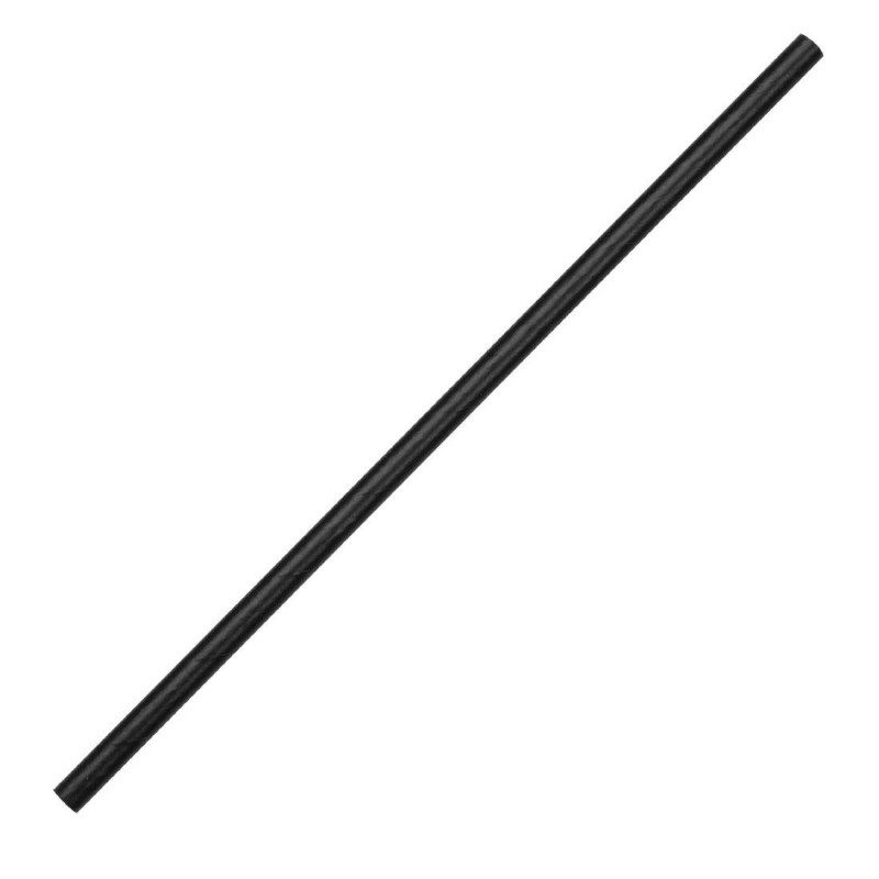 Pailles en papier Recyclables Fiesta Recyclable noires DE926 Fiesta Pailles en papier Recyclables Fiesta Recyclable noires DE926 Fiesta