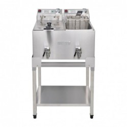 Support pour friteuse double Buffalo  DF502 Buffalo