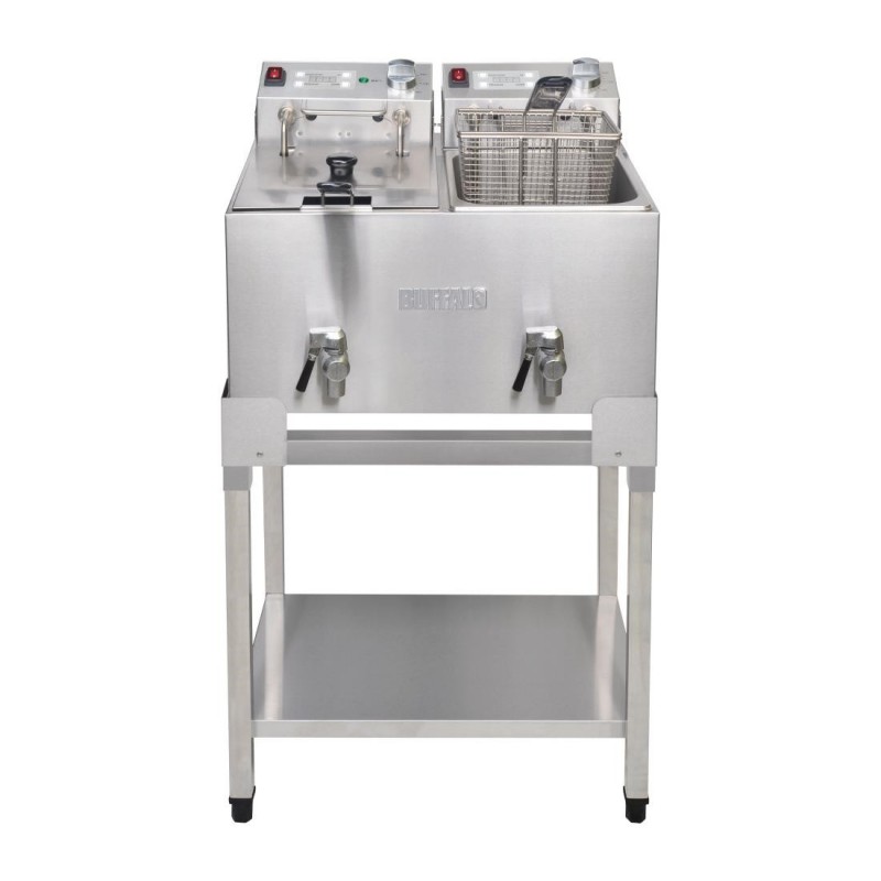 Support pour friteuse double Buffalo DF502 Buffalo Support pour friteuse double Buffalo DF502 Buffalo