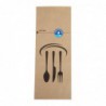 Pochettes à couverts en papier kraft recyclable et scellable (lot de 2000) DF696 Sans Marque