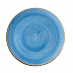 Assiettes rondes Churchill Stonecast Cornflower Blue 260mm (Lot de 12) DF765 Churchill