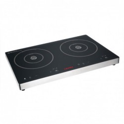 Double plaque de cuisson induction à commande tactile Caterlite 3 kW DF824 Caterlite