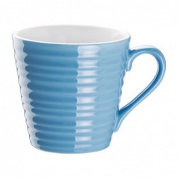 Mugs Aroma Olympia bleus 340 ml (lot de 6) DH631 Olympia