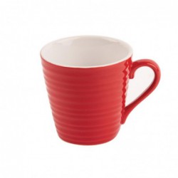 Mugs Aroma Olympia rouges 340 ml (lot de 6) DH632 Olympia