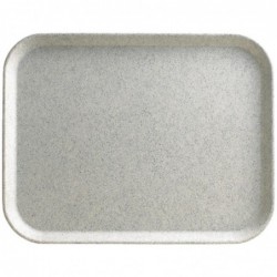 Plateau en polyester Versalite Cambro gris moucheté 430mm DJ658 Cambro