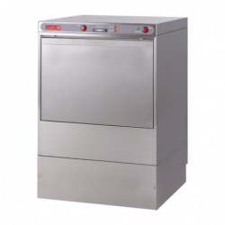 FOURNEAU 6 FEUX SUR FOUR ÉLECTRIQUE À CONVECTION AVEC PLACARD OUVERT GASTRO M 65/110CFGE GN049