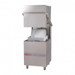 Lave-vaisselle à capot Maestro Gastro M  50x50 400V avec pompe de rinçage péristaltique et doseur détergent DK359 Gastro M
