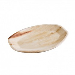 Plats ovales en feuilles de palmier Fiesta 360 x 240mm DK382 Fiesta Compostable