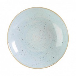 Assiettes coupes rondes Churchill Stonecast bleu pâle 315mm (lot de 6) DK503 Churchill