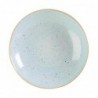 Assiettes coupes rondes Churchill Stonecast bleu pâle 315mm (lot de 6) DK503 Churchill