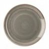 Assiettes rondes Churchill Stonecast Peppercorn Grey 260mm (Lot de 12) DK553 Churchill
