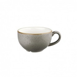 Tasses à cappuccino Churchill Stonecast Peppercorn Grey 354ml (Lot de 12) DK565 Churchill