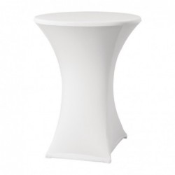 Housse de table extensible Samba blanche D2 DK577 Sans Marque