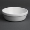 Plats à gratin ronds blancs Olympia 137mm (Lot de 6) DK809 Olympia