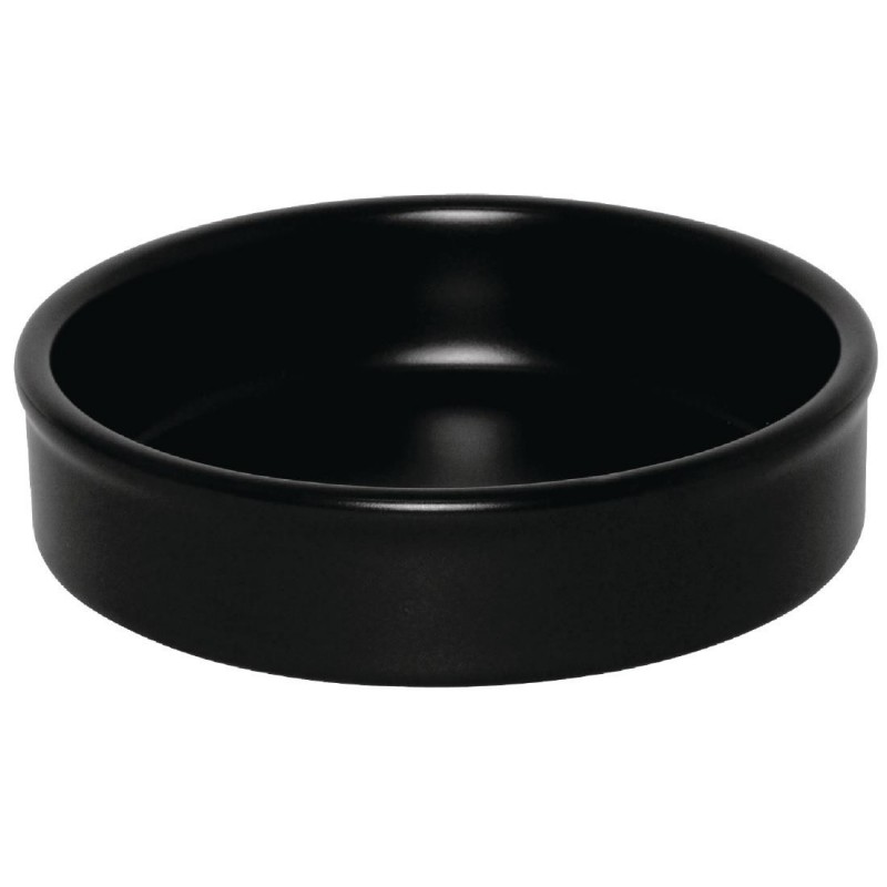 Plats empilables noirs 134mm Olympia (Lot de 6) DK833 Olympia Plats empilables noirs 134mm Olympia (Lot de 6) DK833 Olympia
