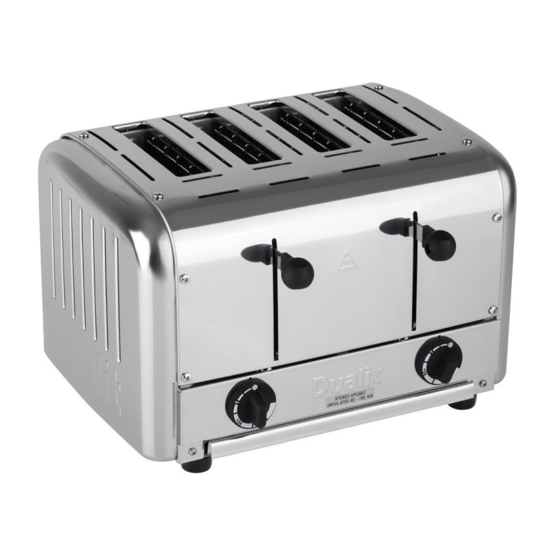Grille-pain traiteur 4 tranches inox Dualit 49900 DK840 Dualit Grille-pain traiteur 4 tranches inox Dualit 49900 DK840 Dualit