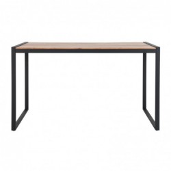 Table de bar industrielle en acier et acacia Bolero 1800x900mm DK905 Bolero