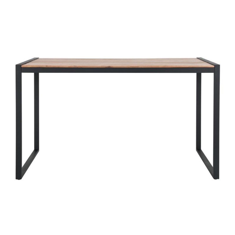 Table de bar industrielle en acier et acacia Bolero 1800x900mm DK905 Bolero Table de bar industrielle en acier et acacia Bolero 1800x900mm DK905 Bolero