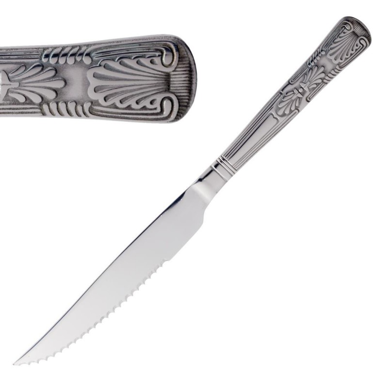 Couteau à viande Olympia Kings (Lot de 12) DL103 Olympia Couteau à viande Olympia Kings (Lot de 12) DL103 Olympia